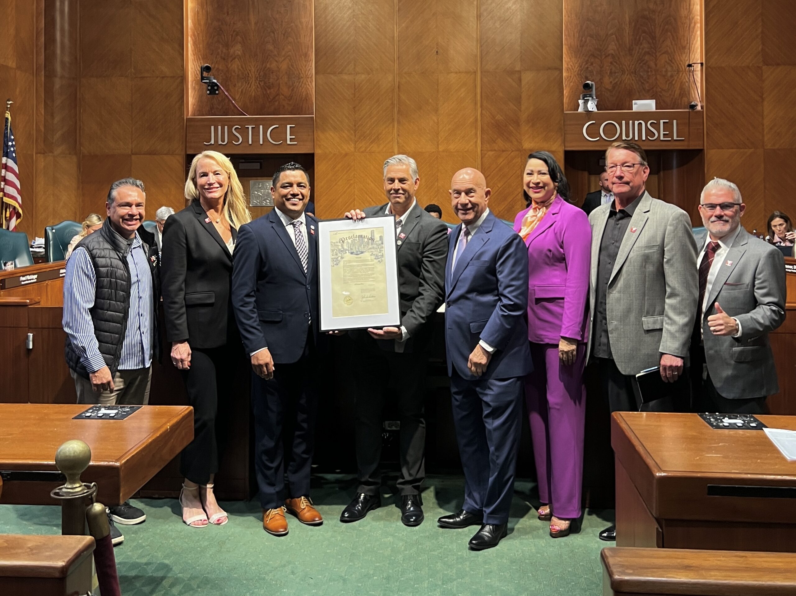 City of Houston Mayor John Whitmire Presents a Proclamation for YTexas Day!